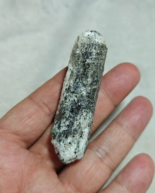 Natural scapolite crystal with Epidote 45 grams