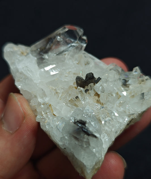 Terminated brookite Quartz Crystals specimen 62 grams