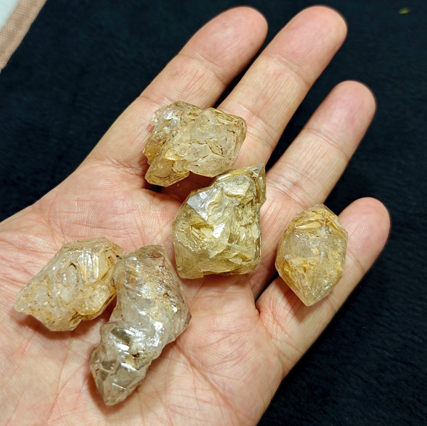 5 fenster quartz window quartz crystals collection 79 grams