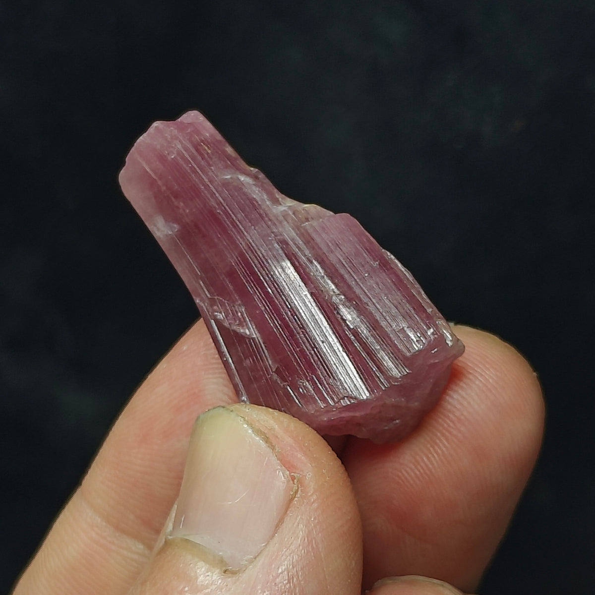 pink Tourmaline crystal 52 carats
