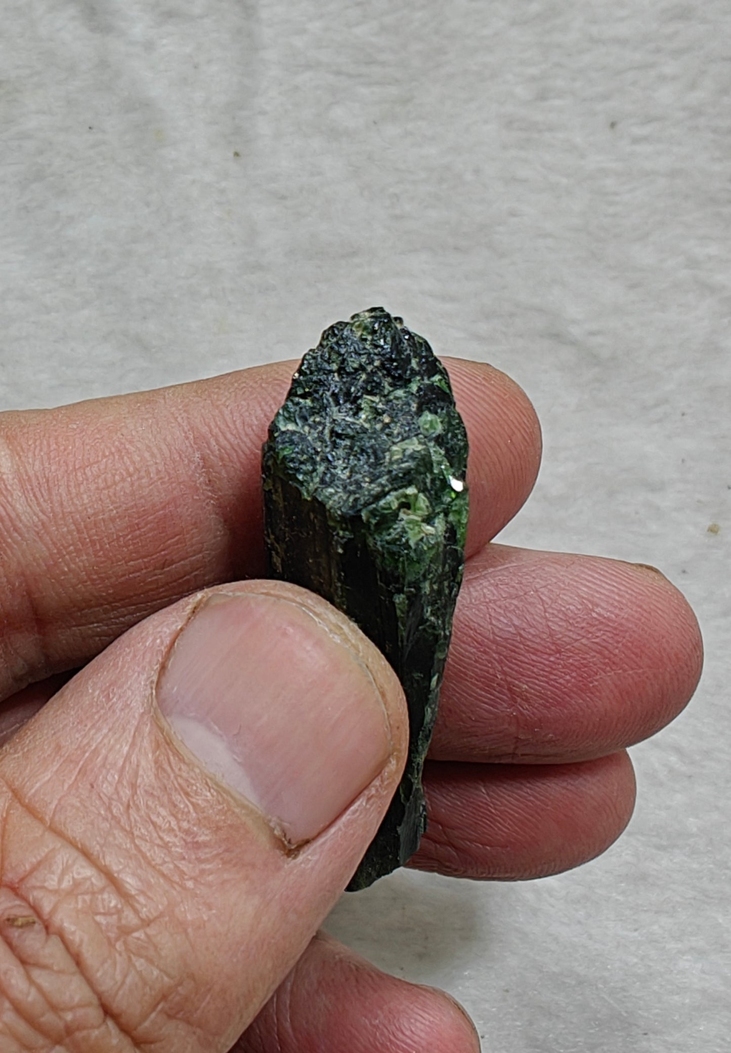 Natural diopside crystal 13 grams