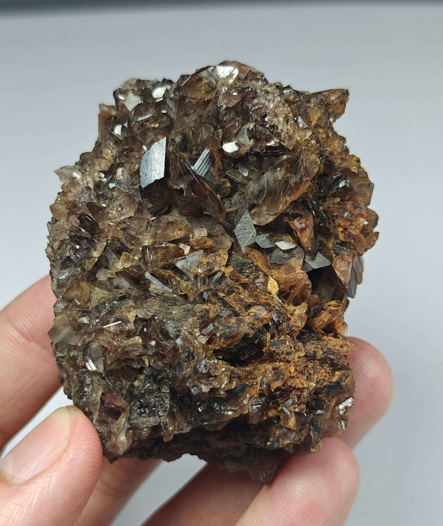 Natural axinite cluster 168 grams