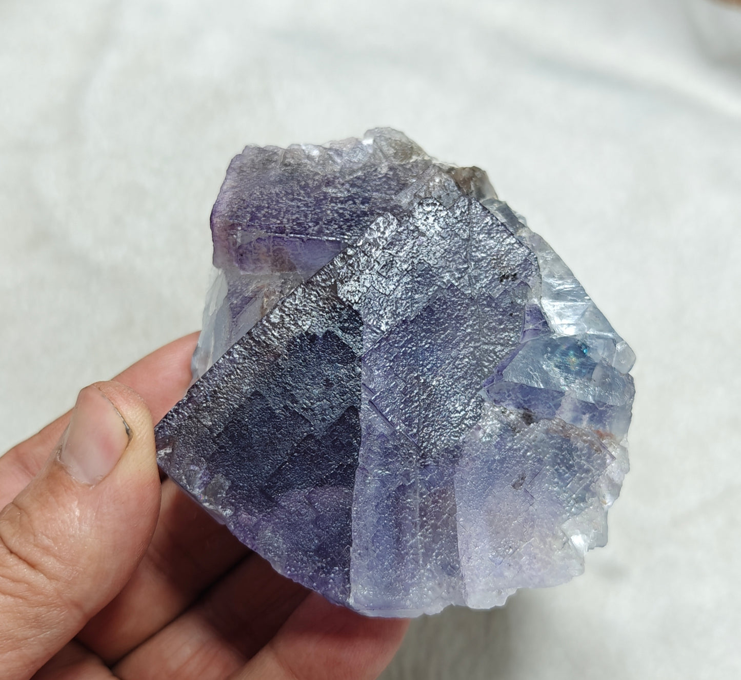 Natural purple Fluorite 289 grams