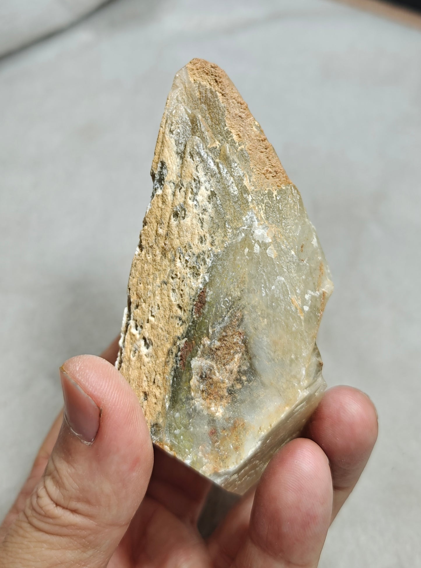 Naturally terminated Dogteeth Calcite Crystal 274 grams
