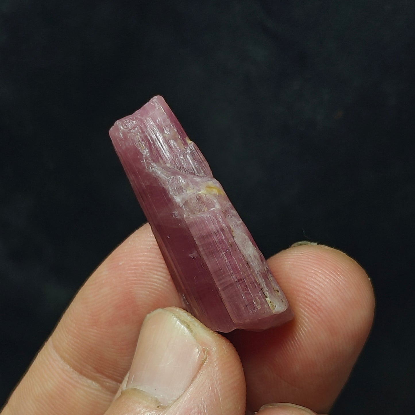 pink Tourmaline crystal 52 carats