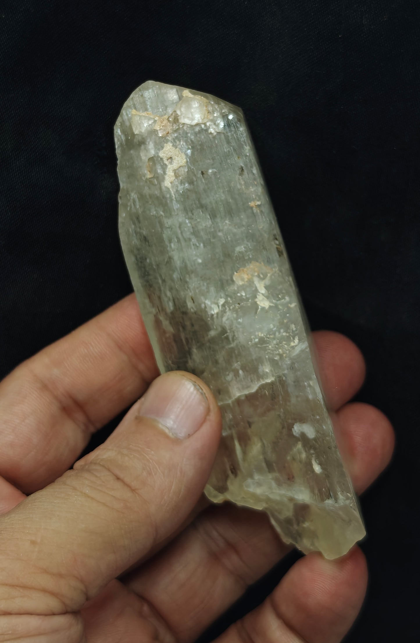 Natural spodumene crystal 167 grams