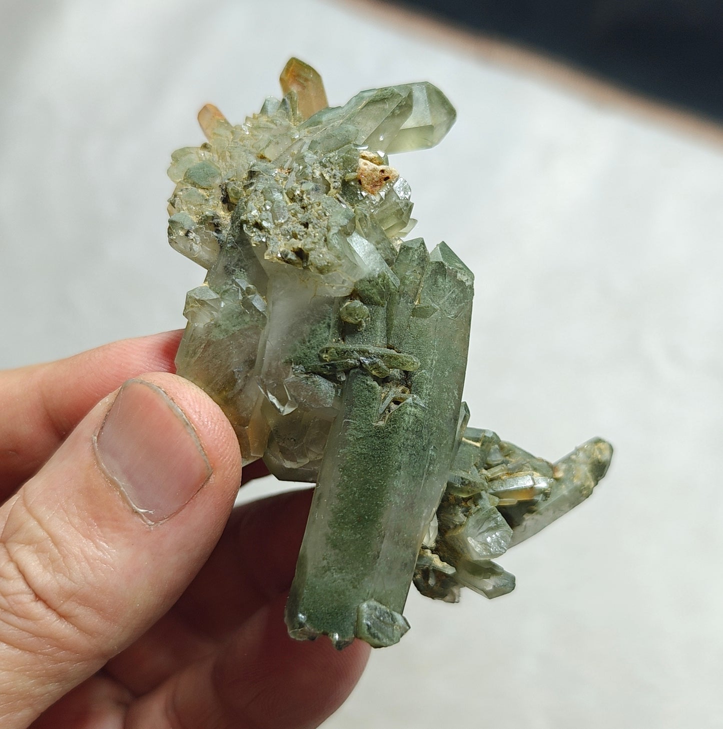 Natural Chlorite Quartz 56 grams