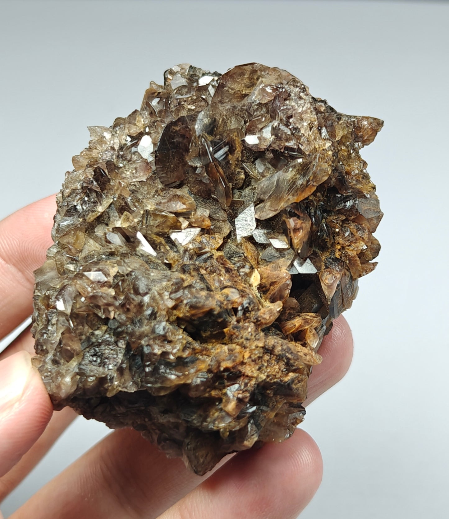 Natural axinite cluster 168 grams