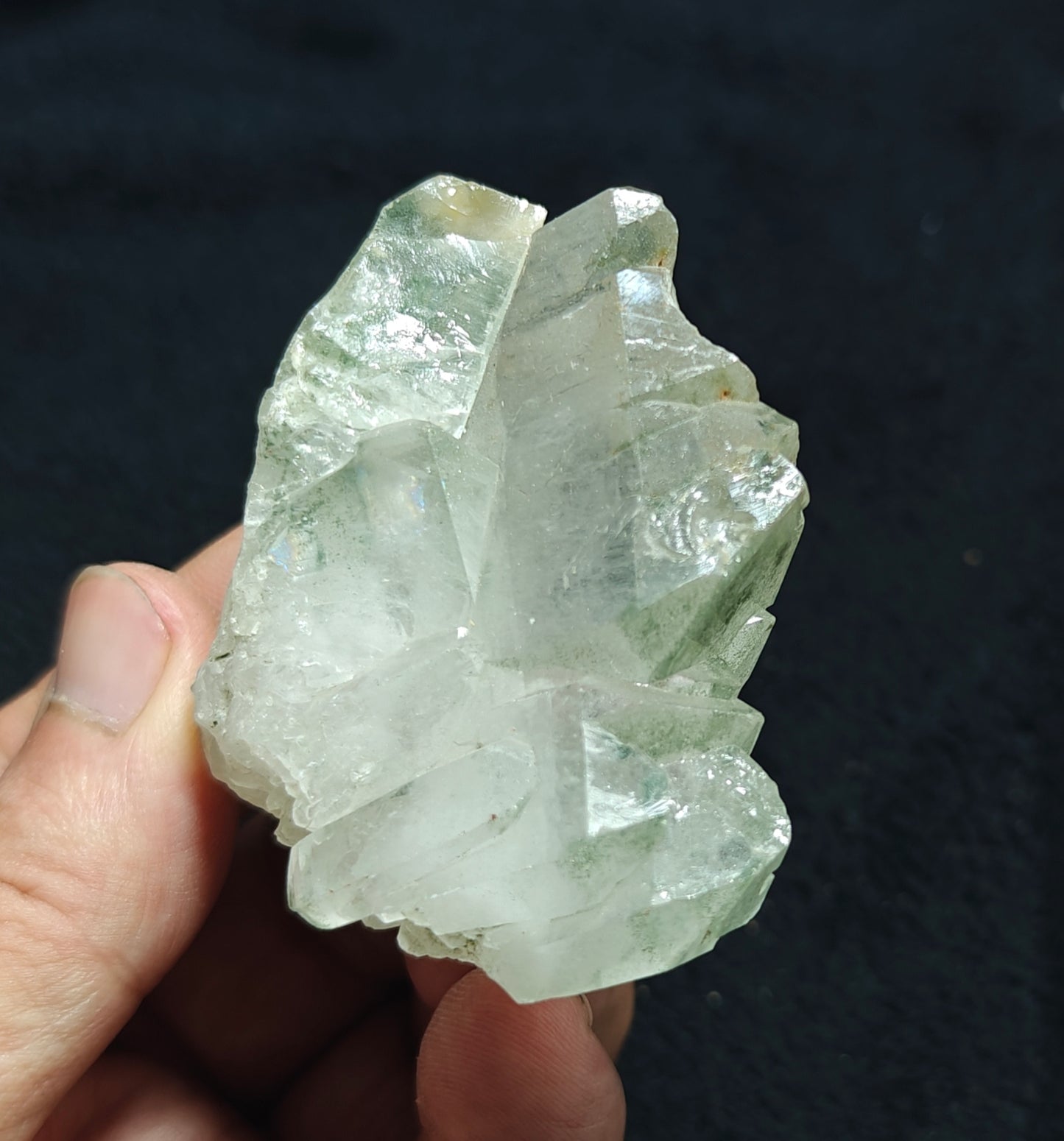 Natural terminated Chlorite Quartz 118 grams