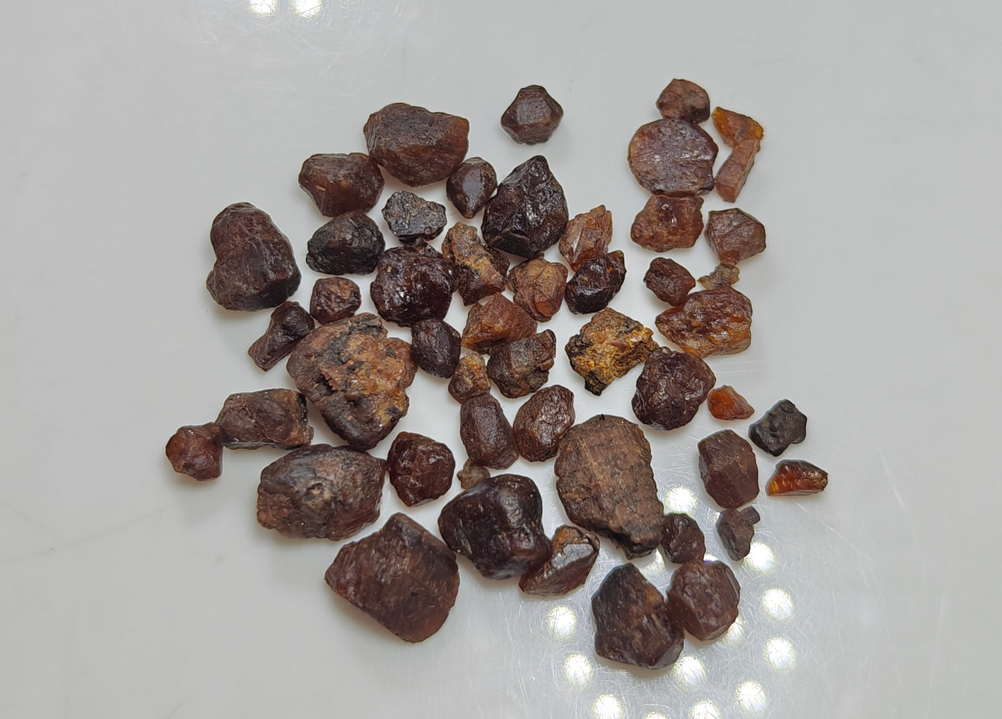 Rare parisite crystals collection 32 grams