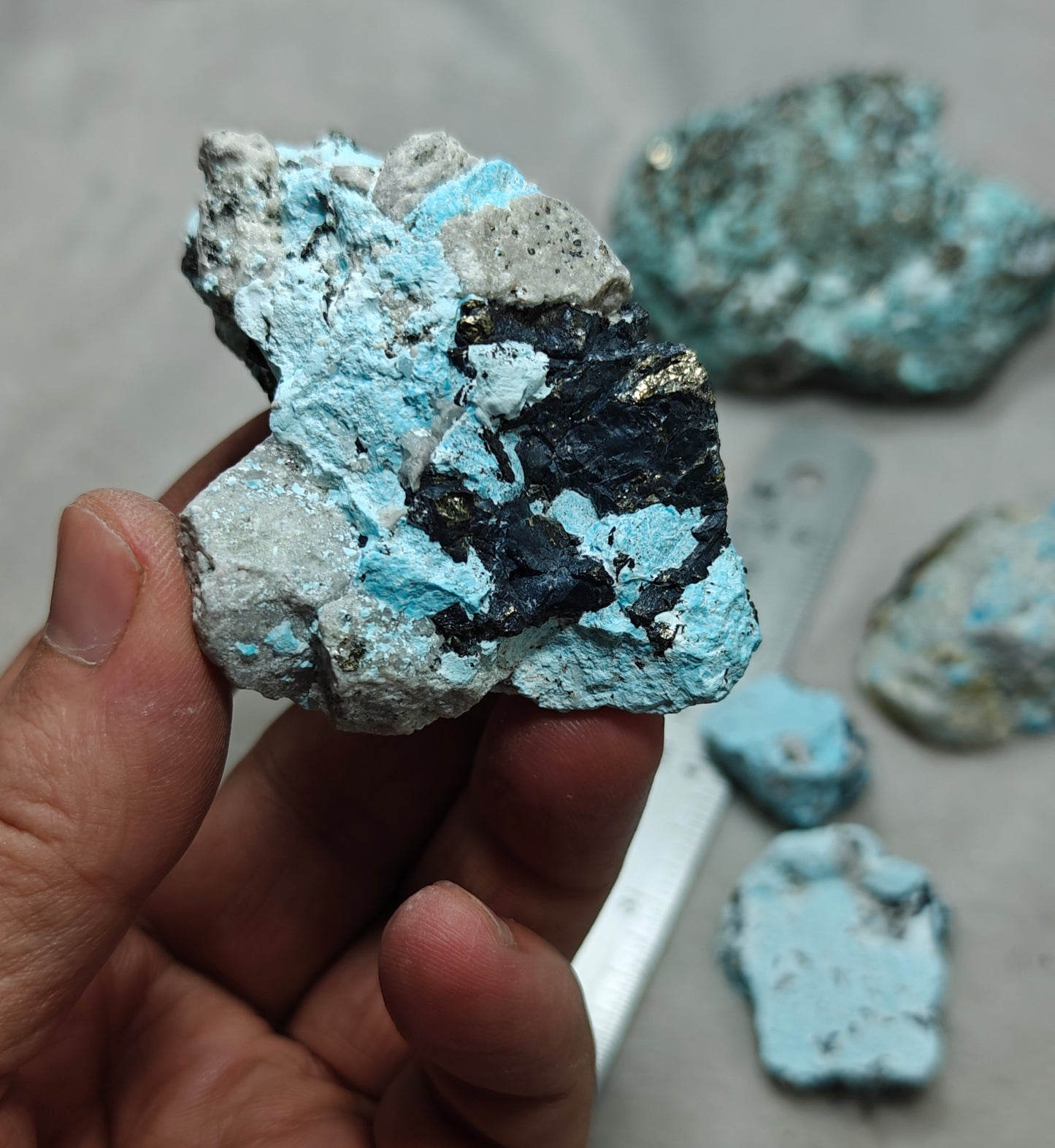 Lot of Natural turquoise 1 kg