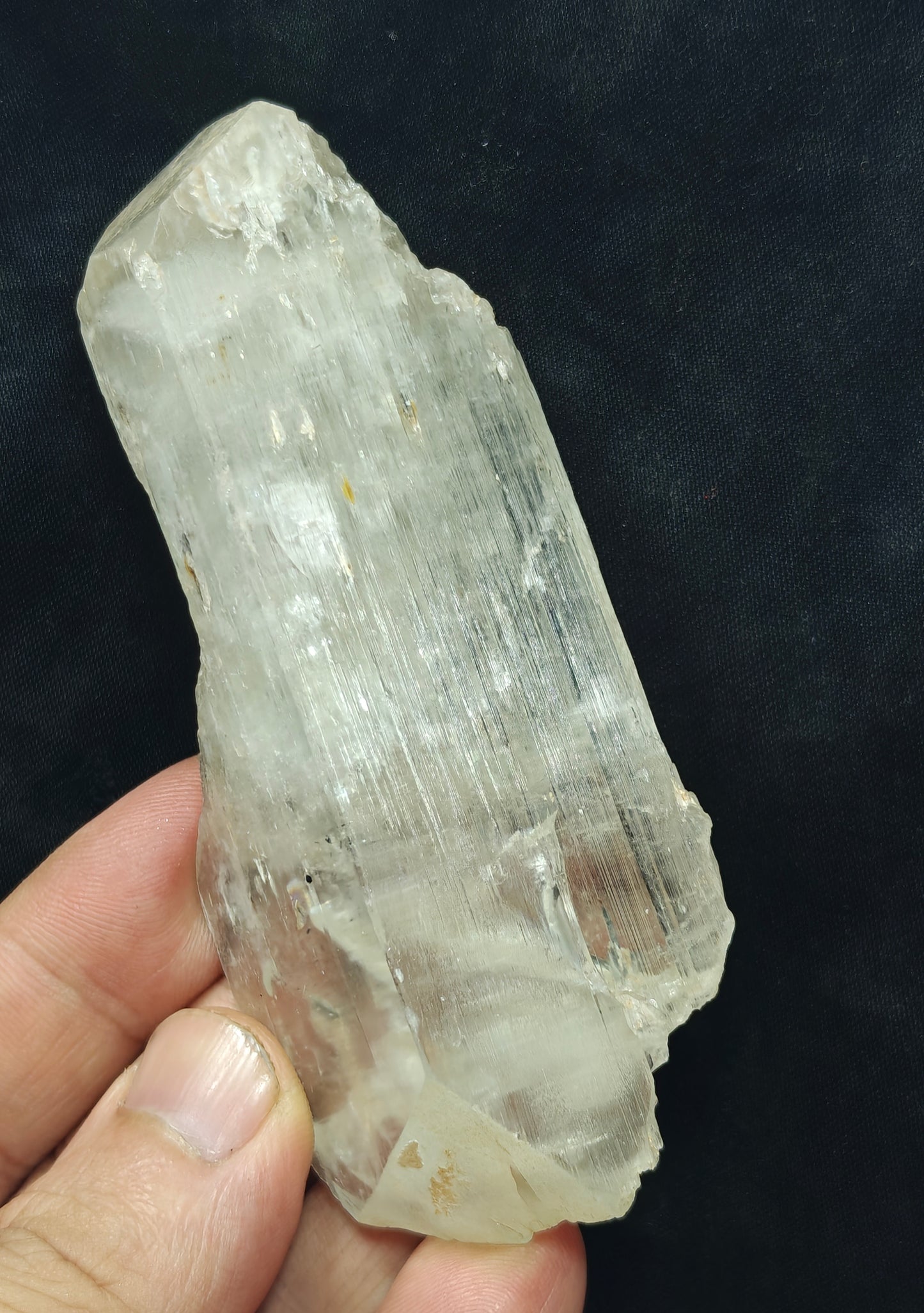 Natural spodumene crystal 167 grams