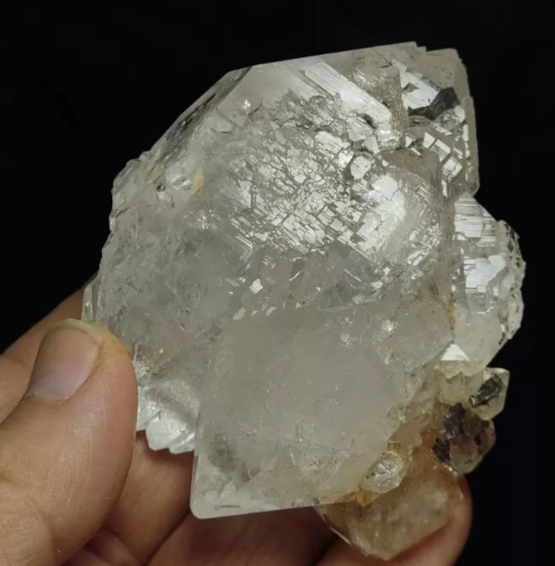 Very Aesthetic Gwindel Quartz Crystal Fully Terminated  245 grams