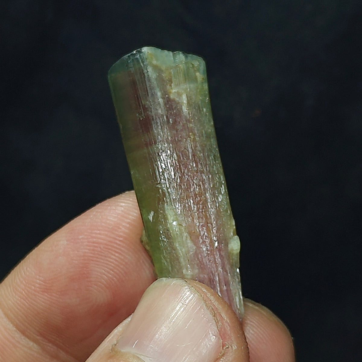 Natural watermelon Tourmaline crystal 45 carats