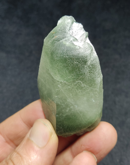 Natural double terminated byss-olite inclusions quartz crystal 79 grams
