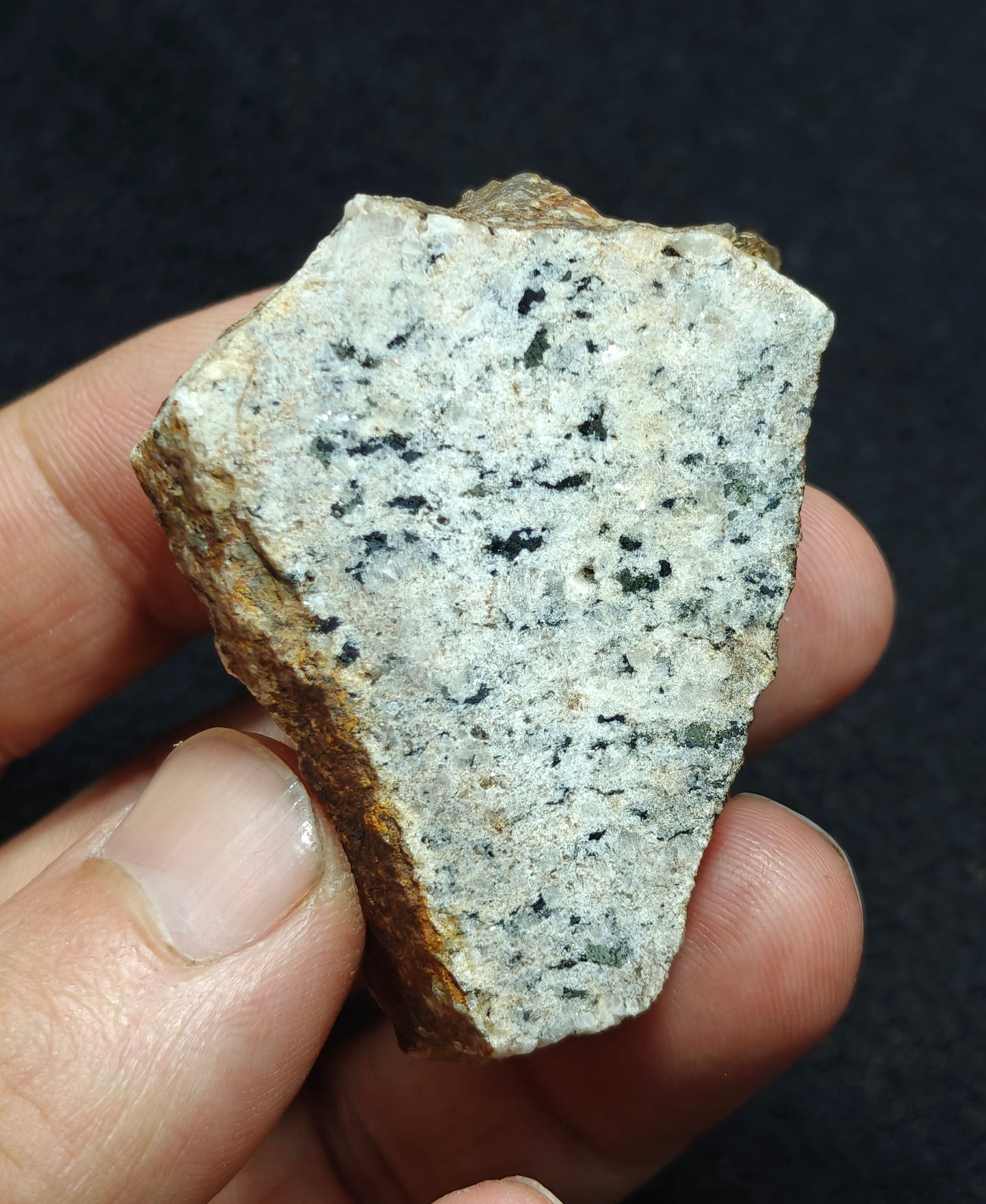 Astrophyllite included Quartz Crystals cluster with aegirine inclusions 66 grams
