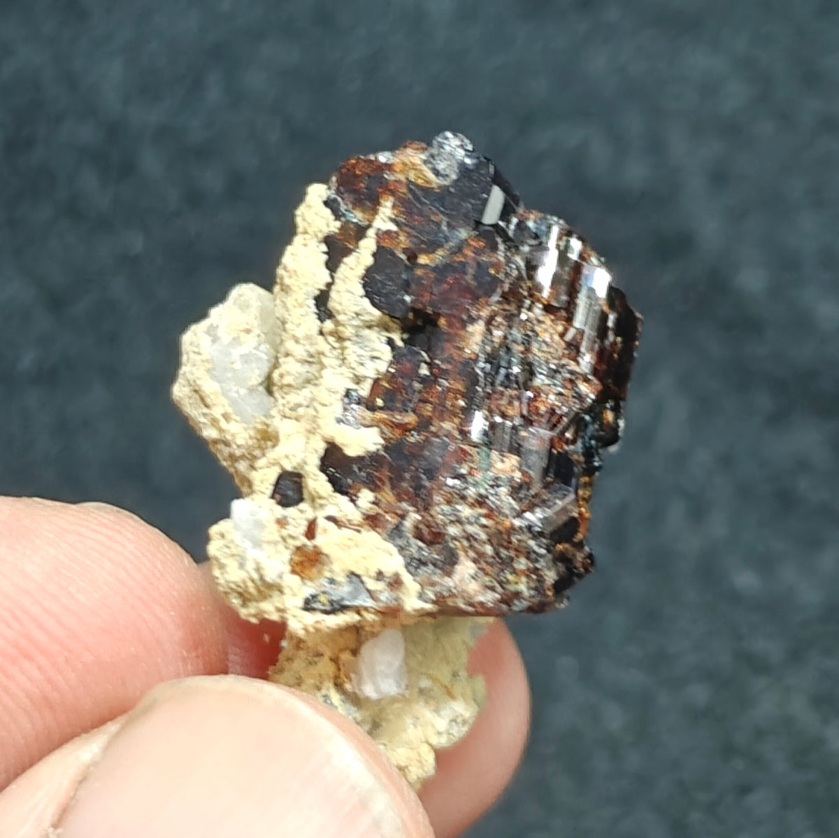 Natural dark brown Vesuvianite 15 grams