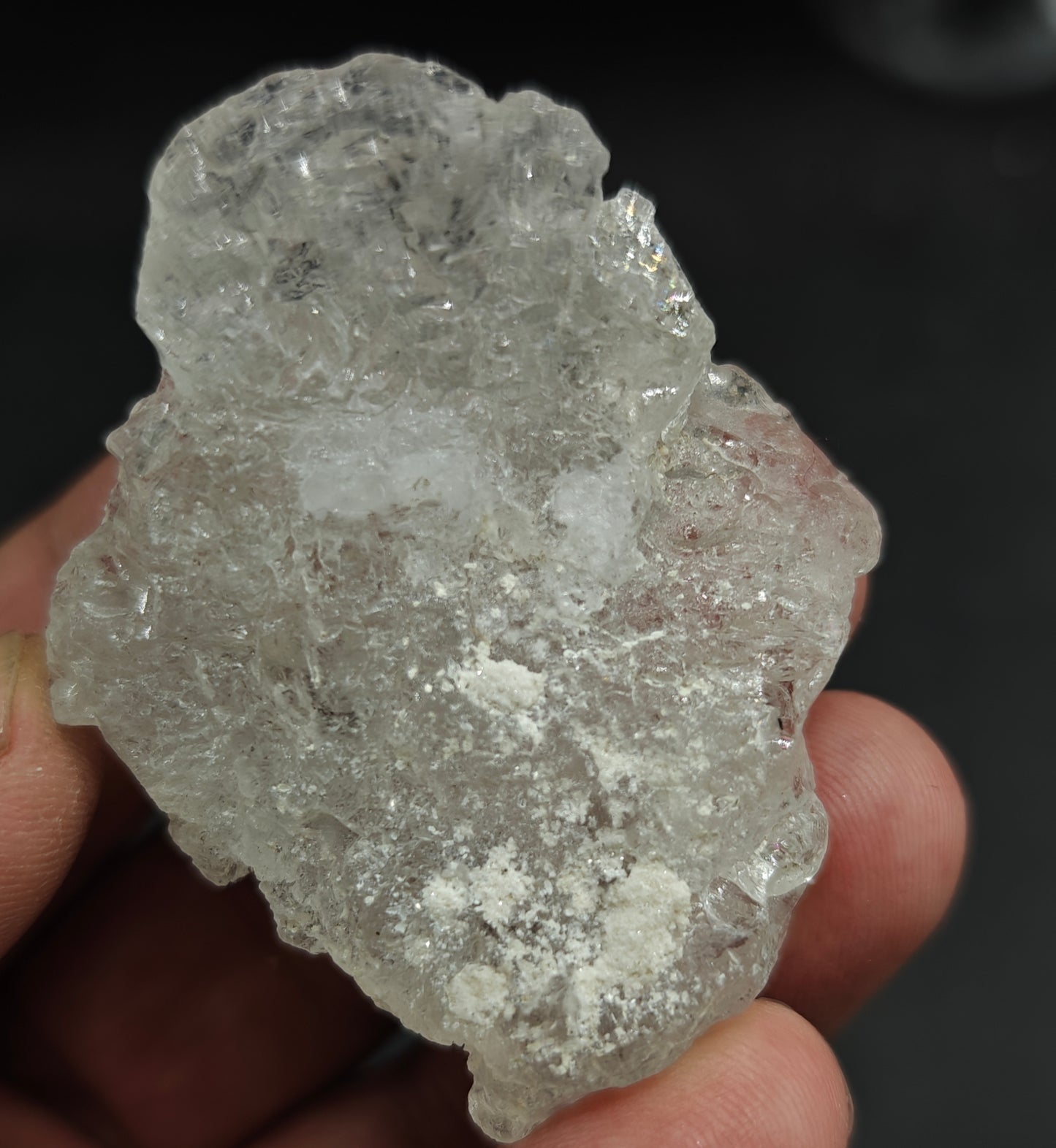 Natural etched pollucite 46 grams