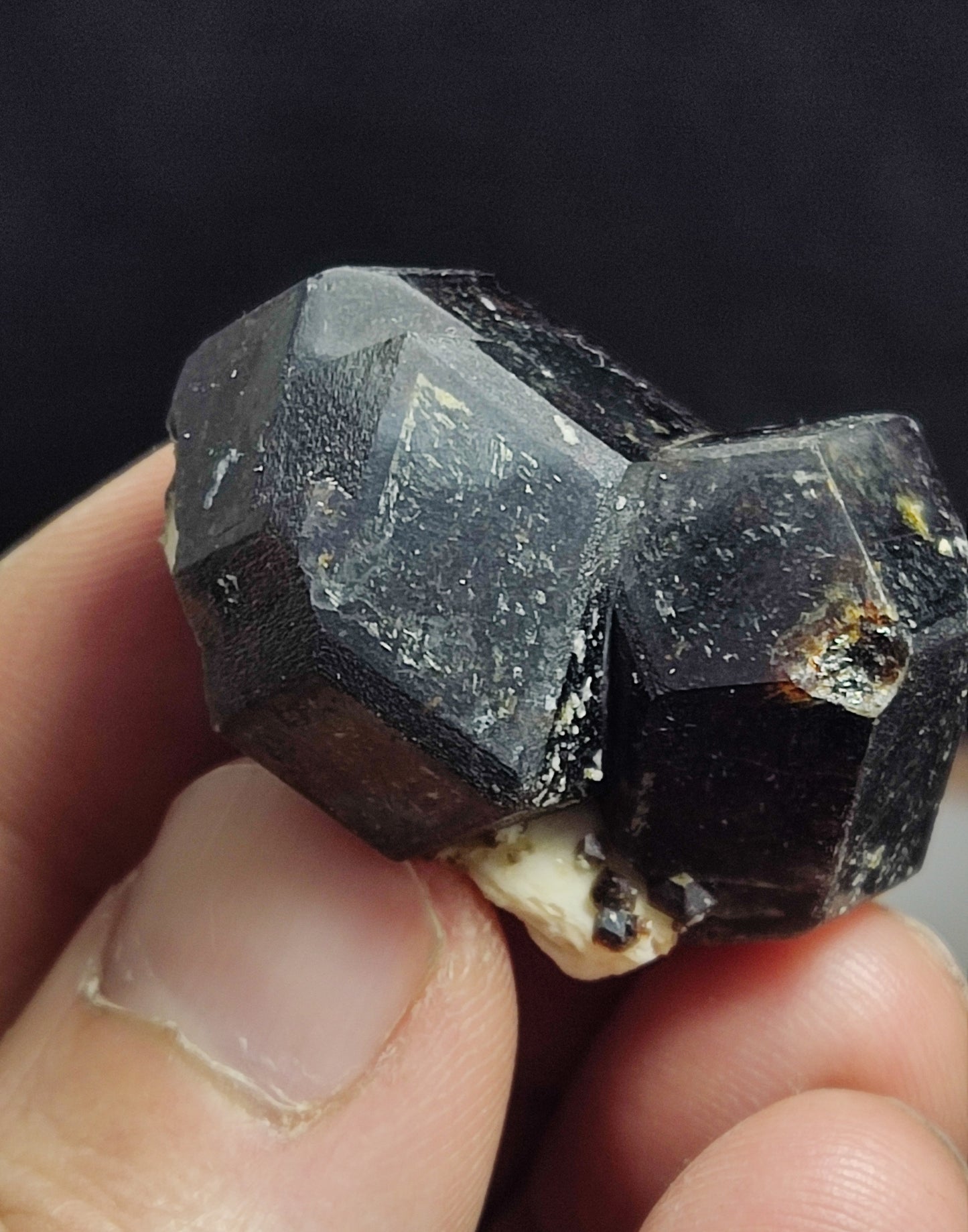 Natural Twin Andradite Garnets Specimen 36 grams