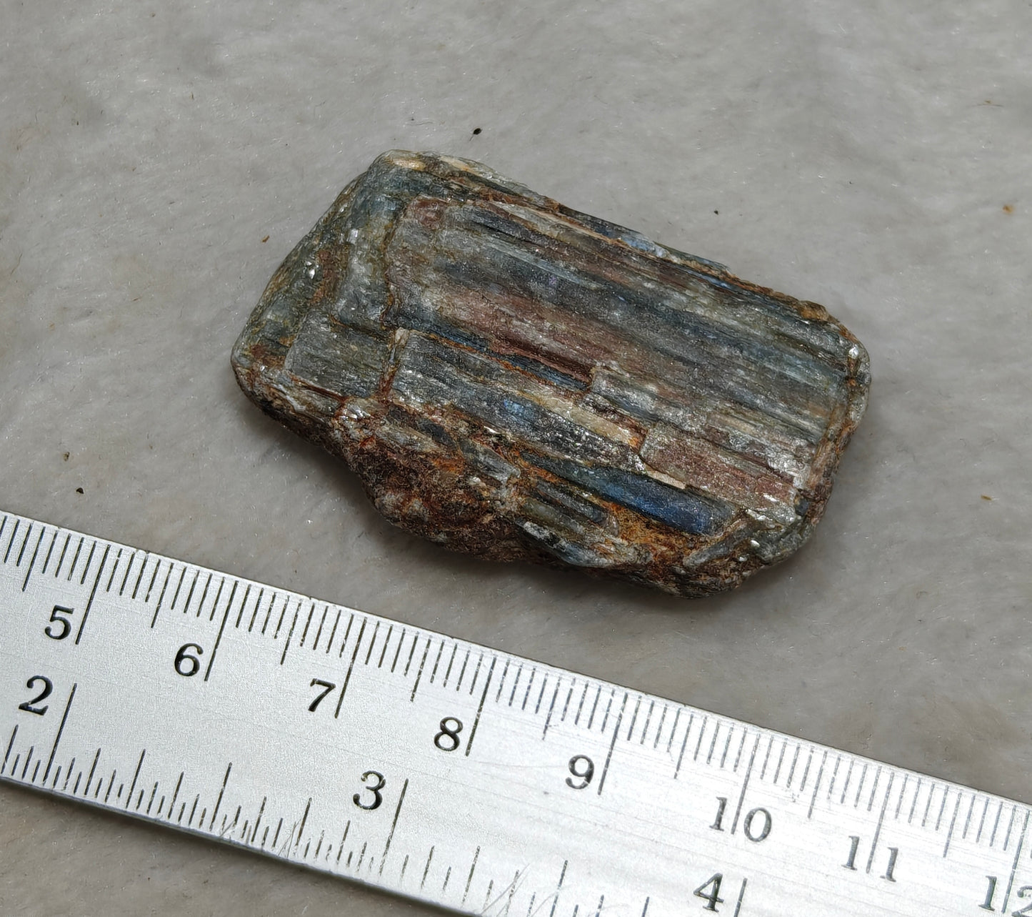 Natural blue kyanite crystal 35 grams