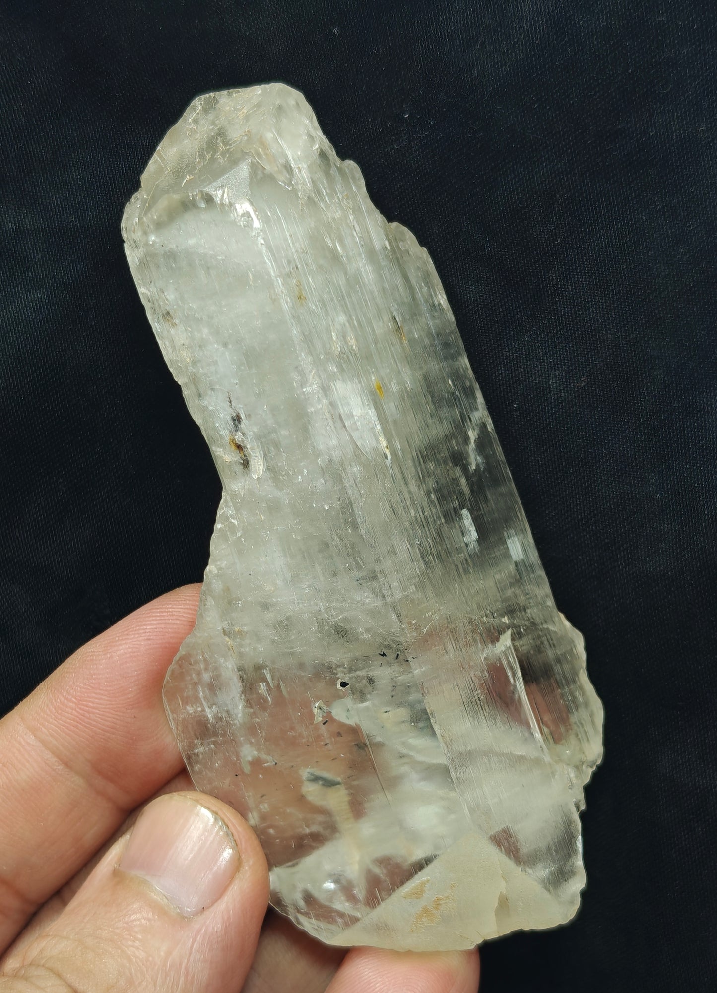 Natural spodumene crystal 167 grams