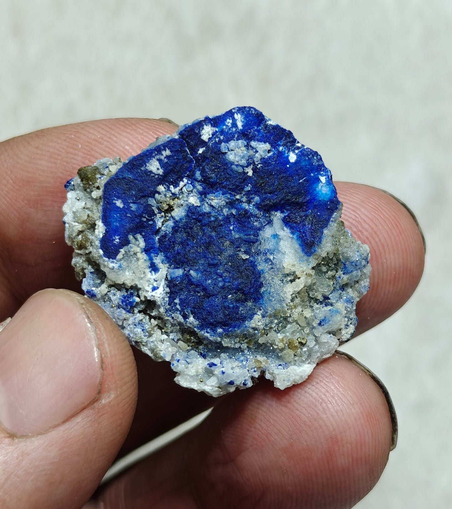 Lazurite Afghanite specimen on matrix 11 grams