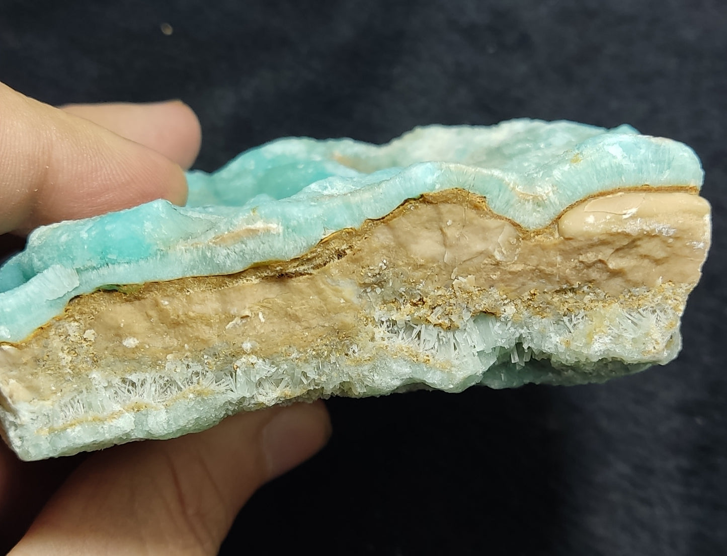 Natural Blue Aragonite 426 grams