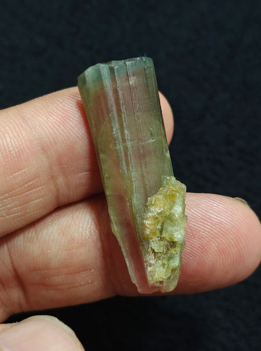 Natural watermelon Tourmaline crystal 45 carats
