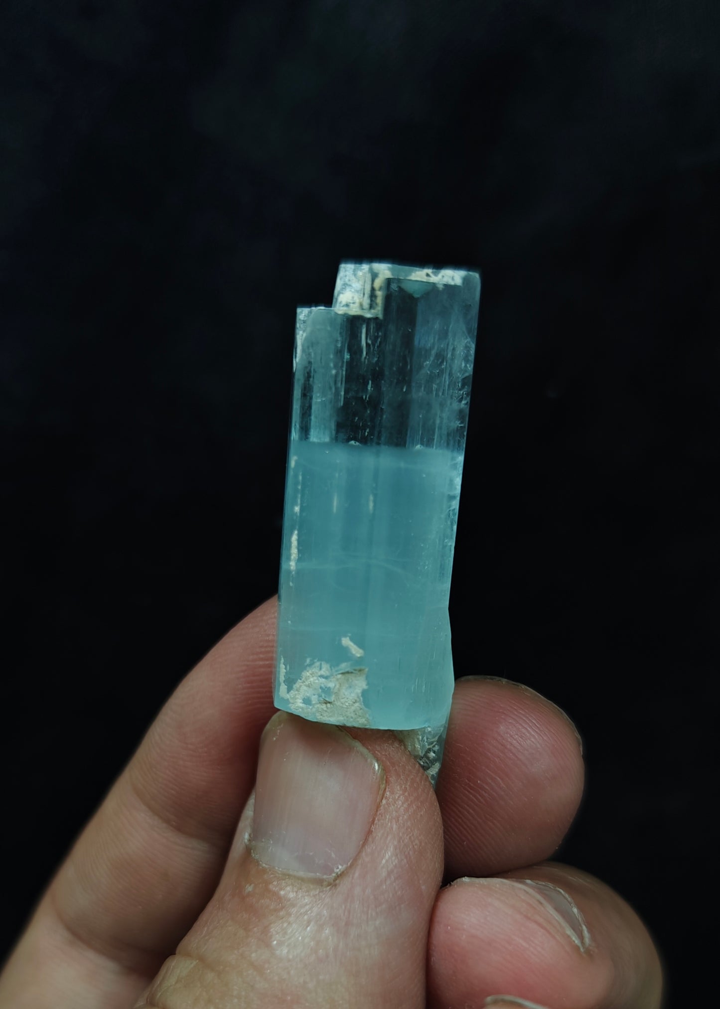 Natural terminated Aquamarine crystal 16 grams