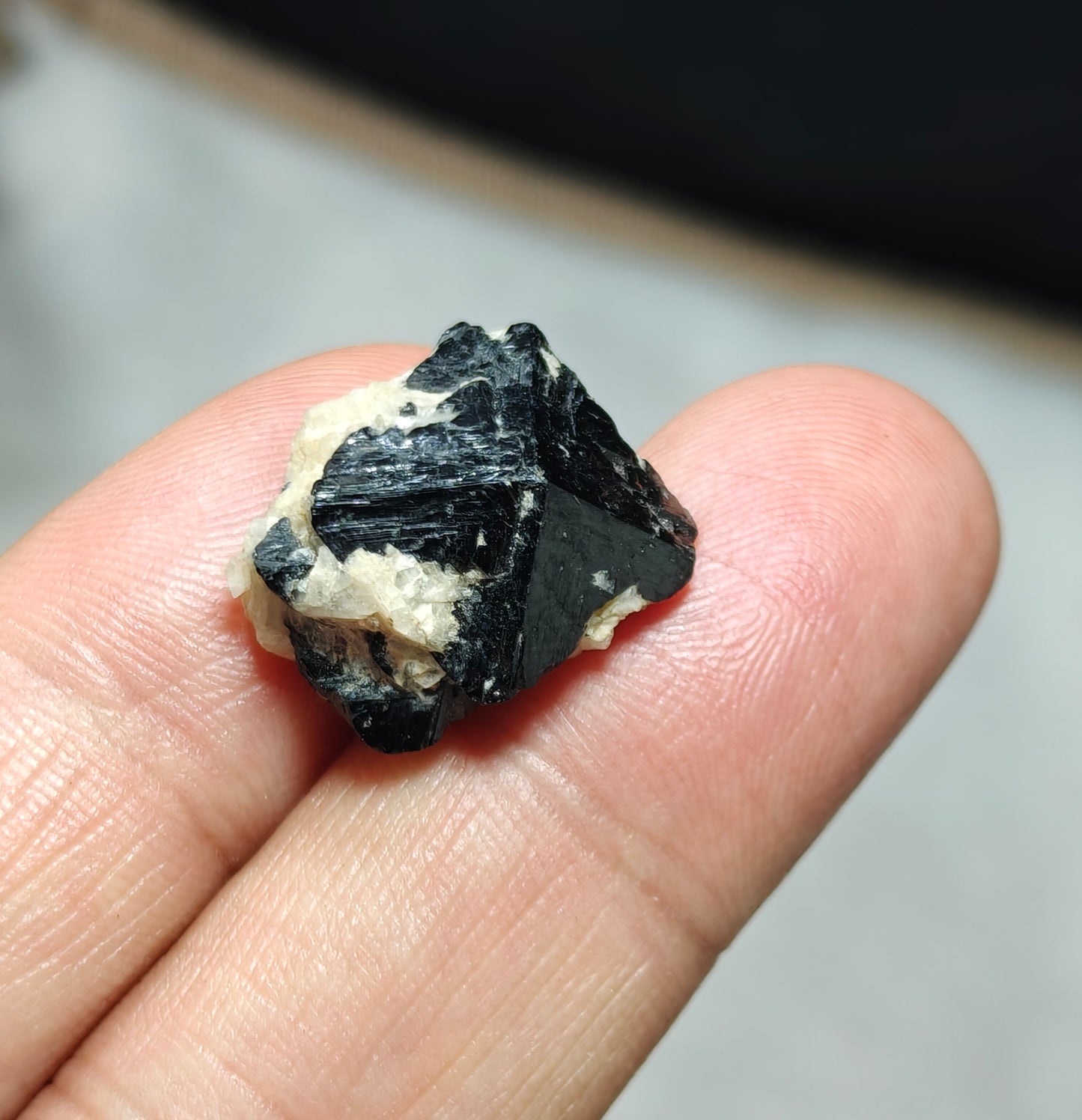 Collection of 5 cassiterite crystals 57 grams total weight