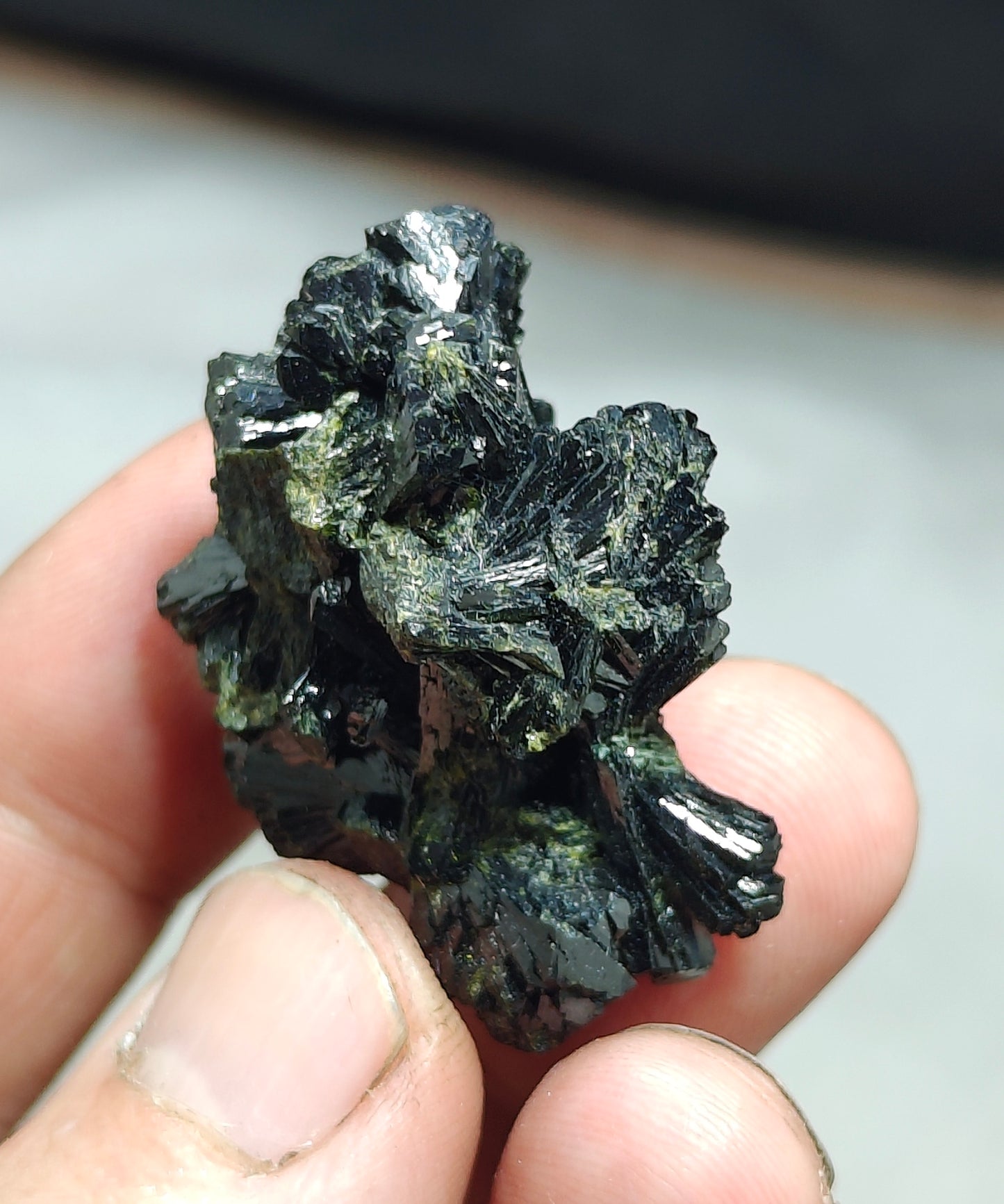 Bowtie Epidote cluster 28 grams