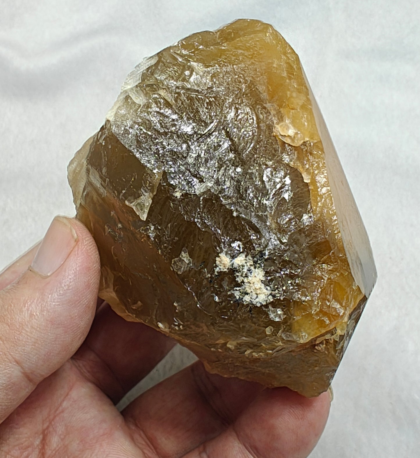 An amazing Astrophyllite Quartz Crystal 349 grams