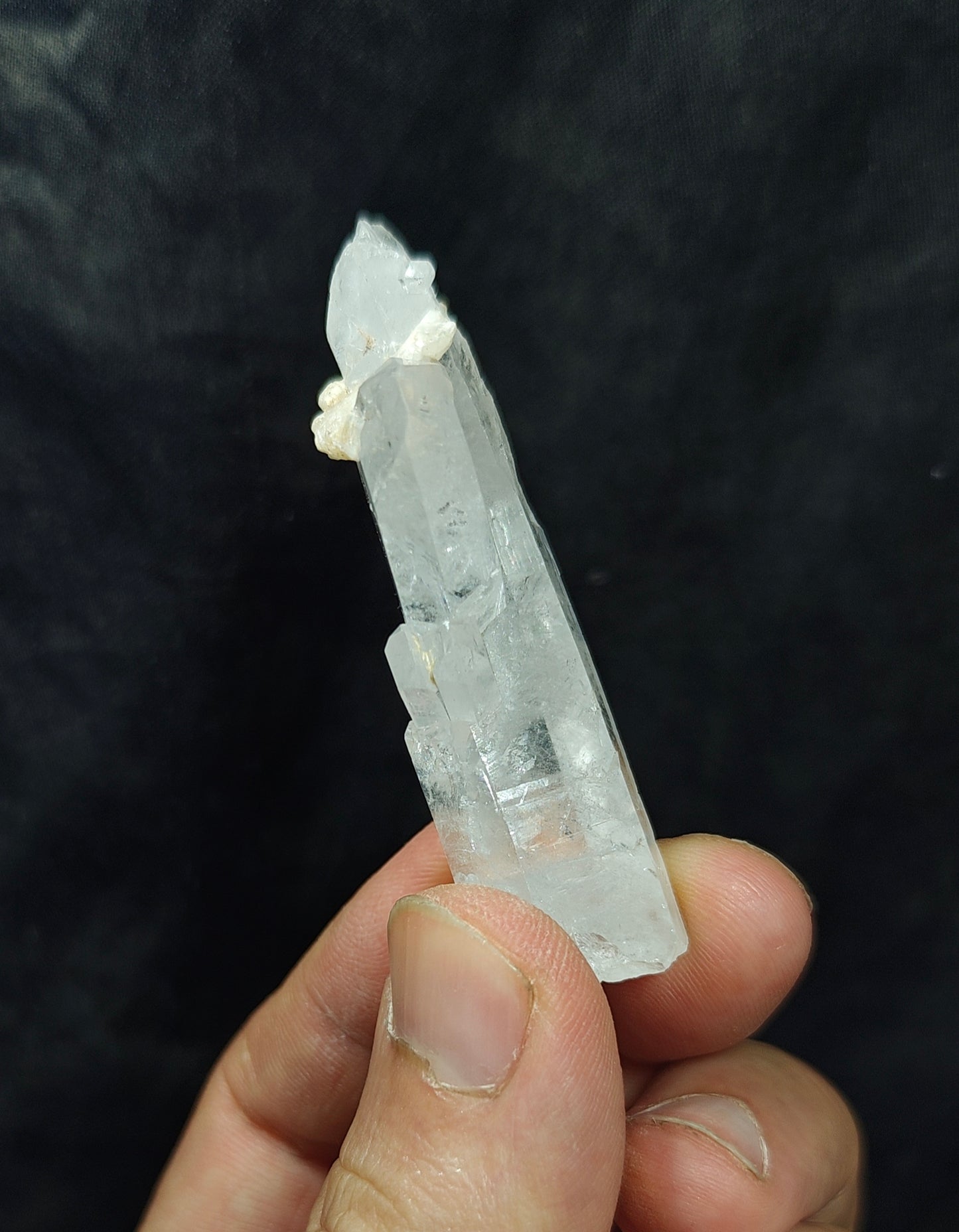 Natural Cross Formation Quartz Crystal 28 grams