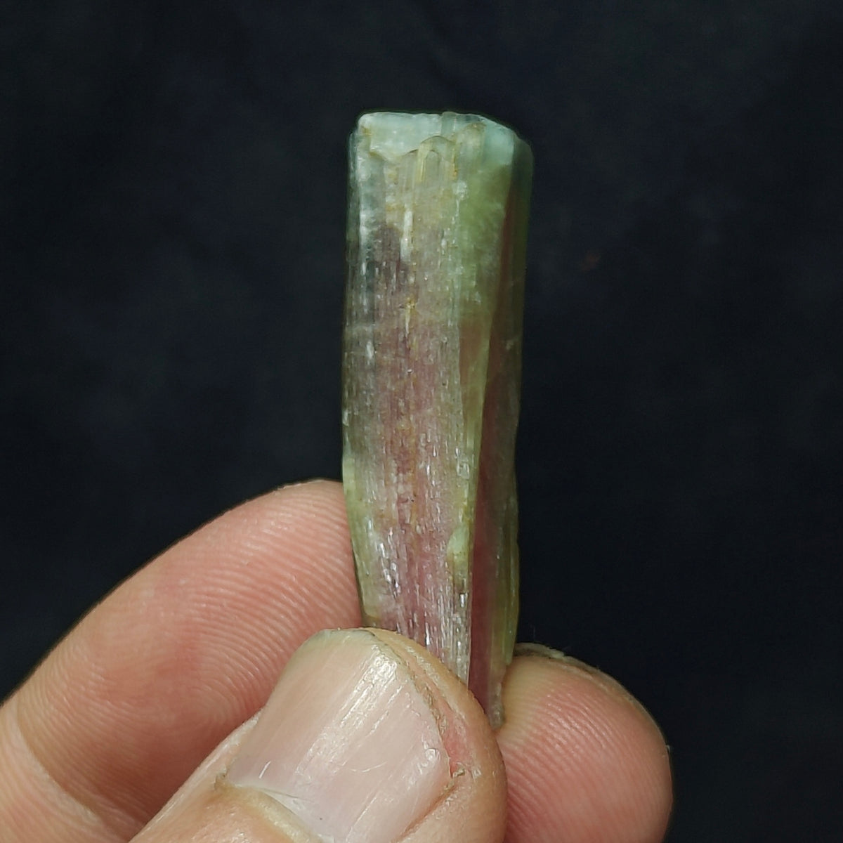 Natural watermelon Tourmaline crystal 45 carats