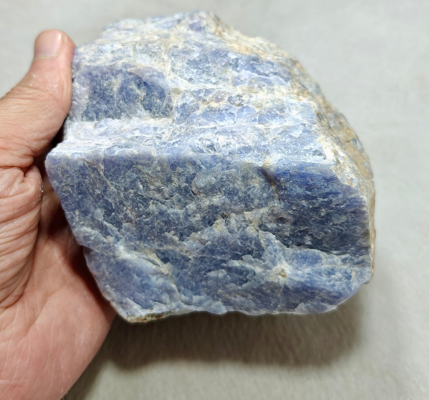 Large Piece of Fluorescent Hackmanite 1300 grams