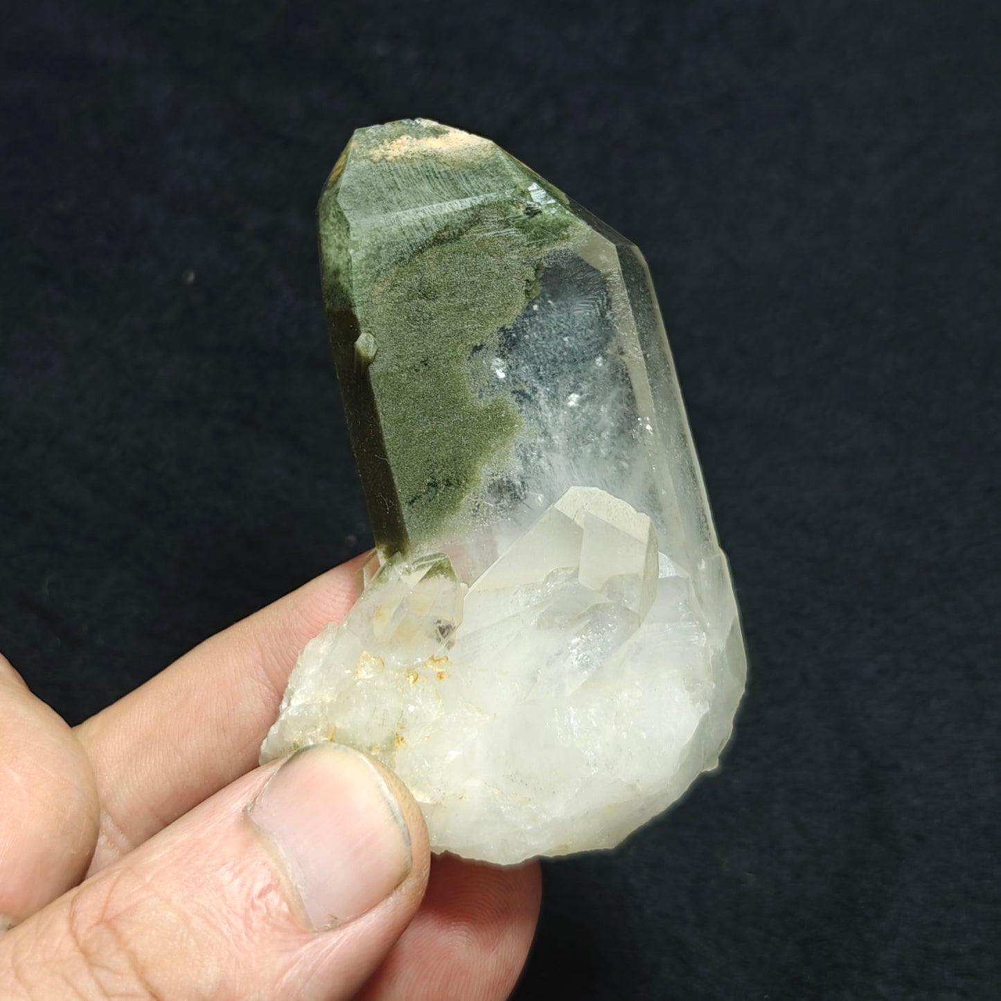 Natural Chlorite Quartz 96 gram