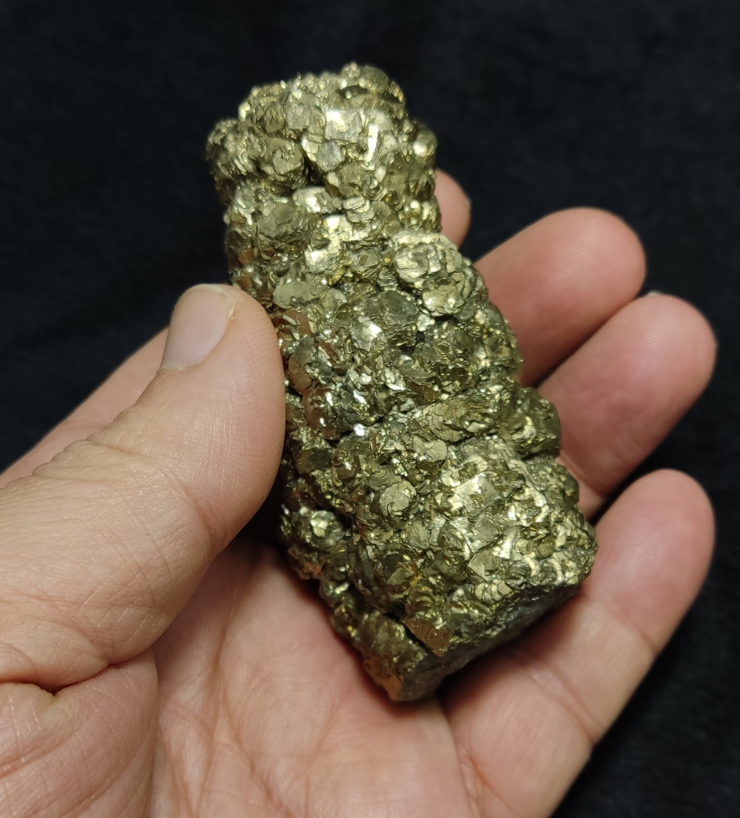Pyrite marcasite specimen 298 grams