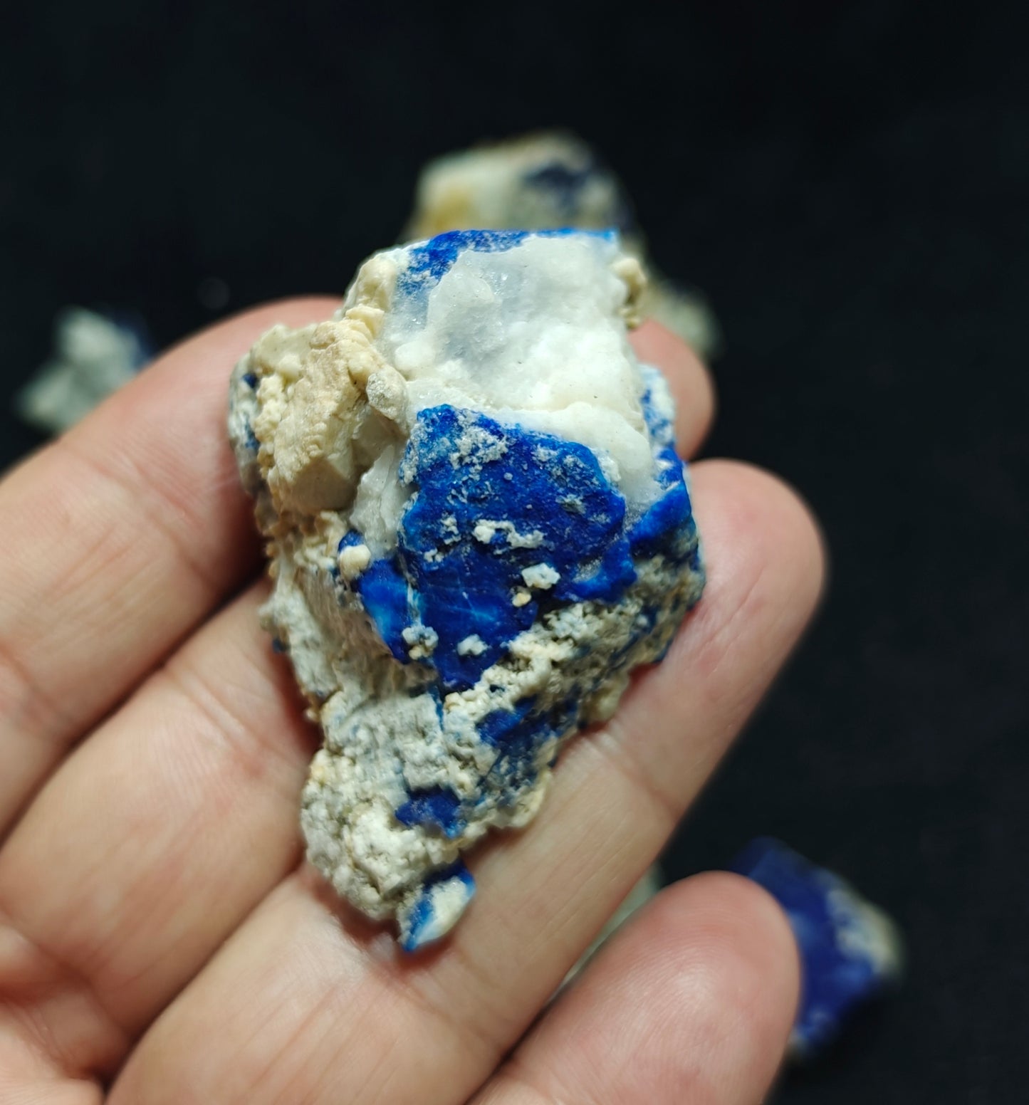 Lazurite sodalite collection 225 grams