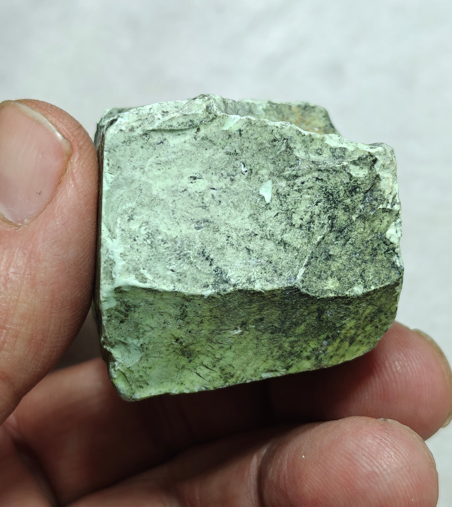 Natural green variscite chunk 101 grams