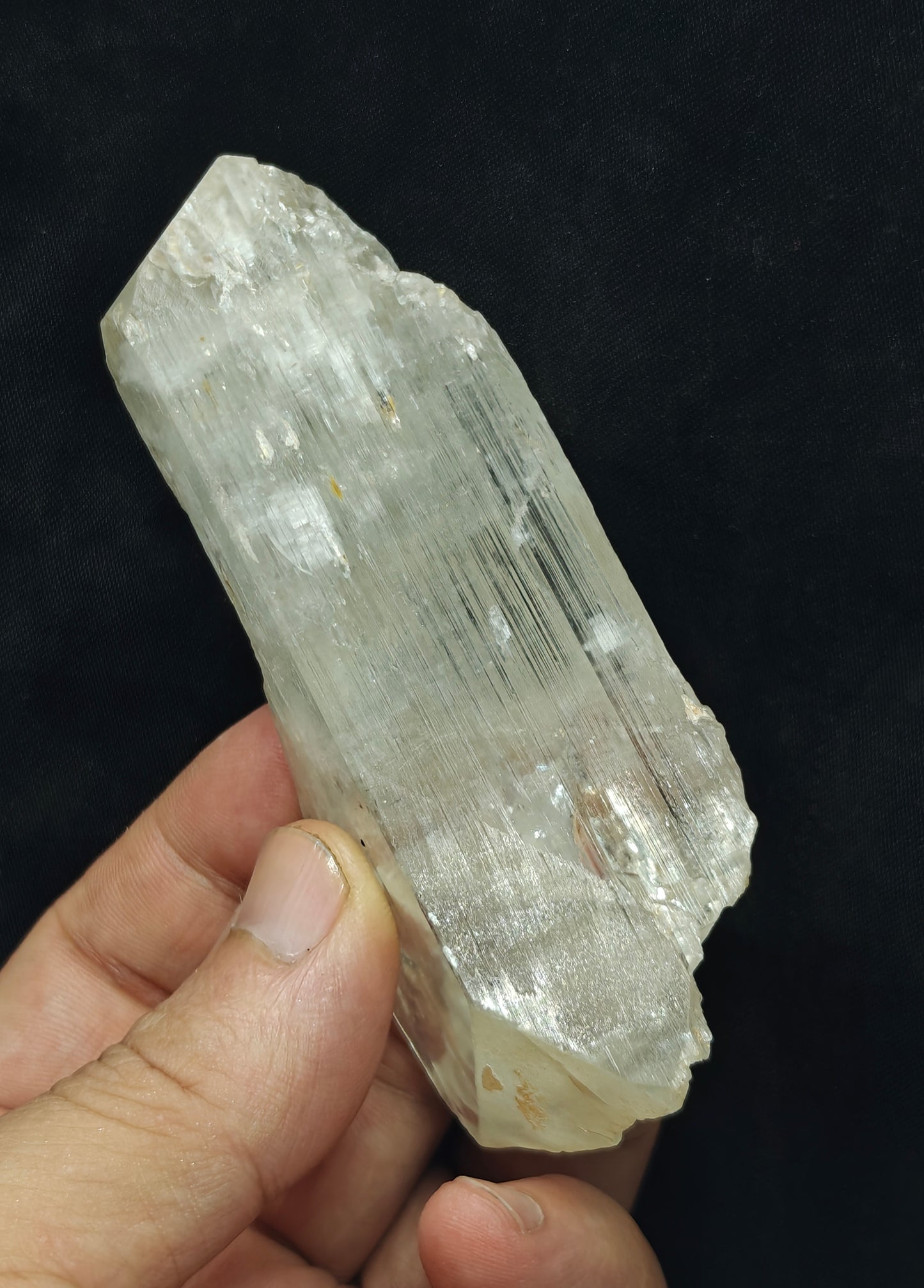 Natural spodumene crystal 167 grams