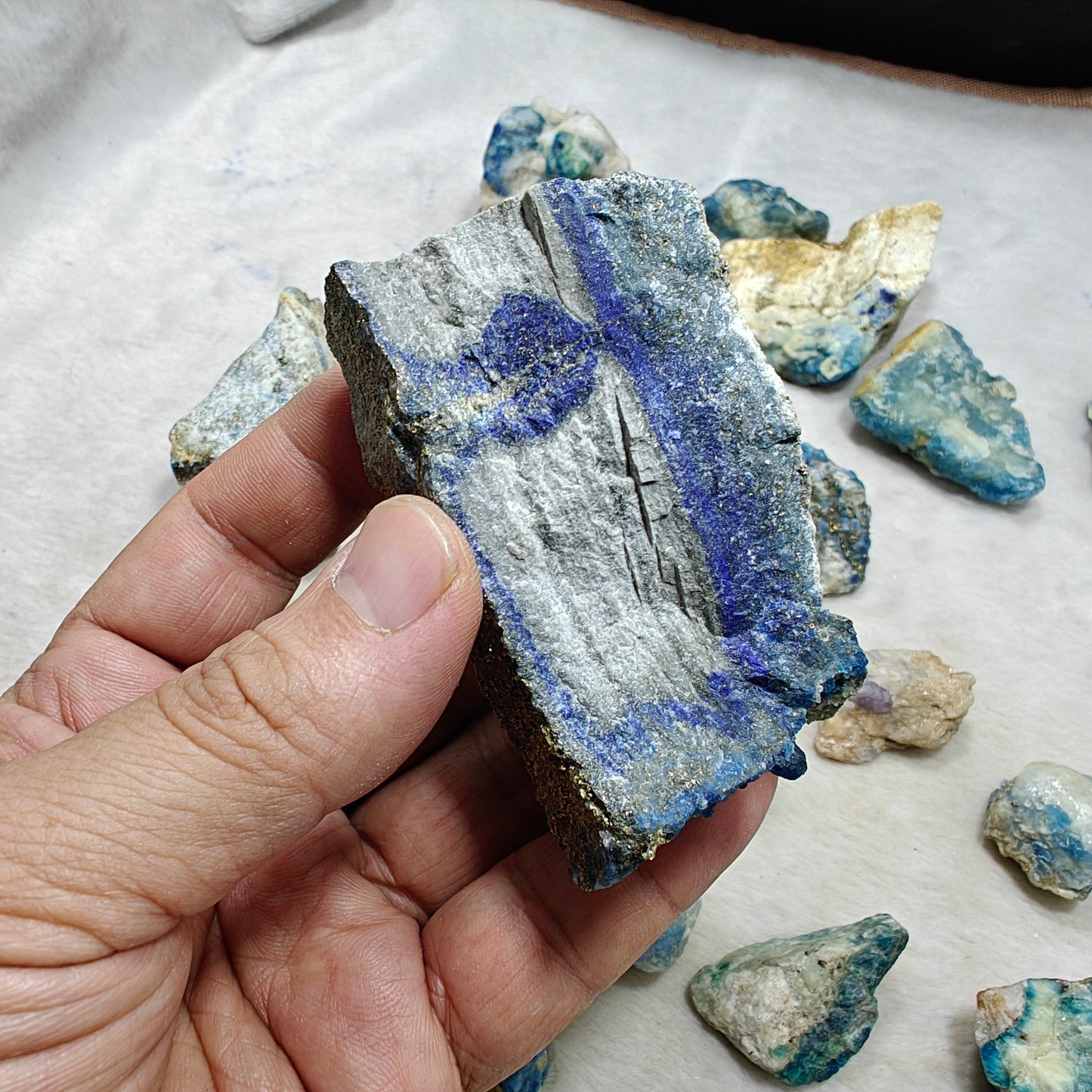 Lazurite sodalite collection 950 grams