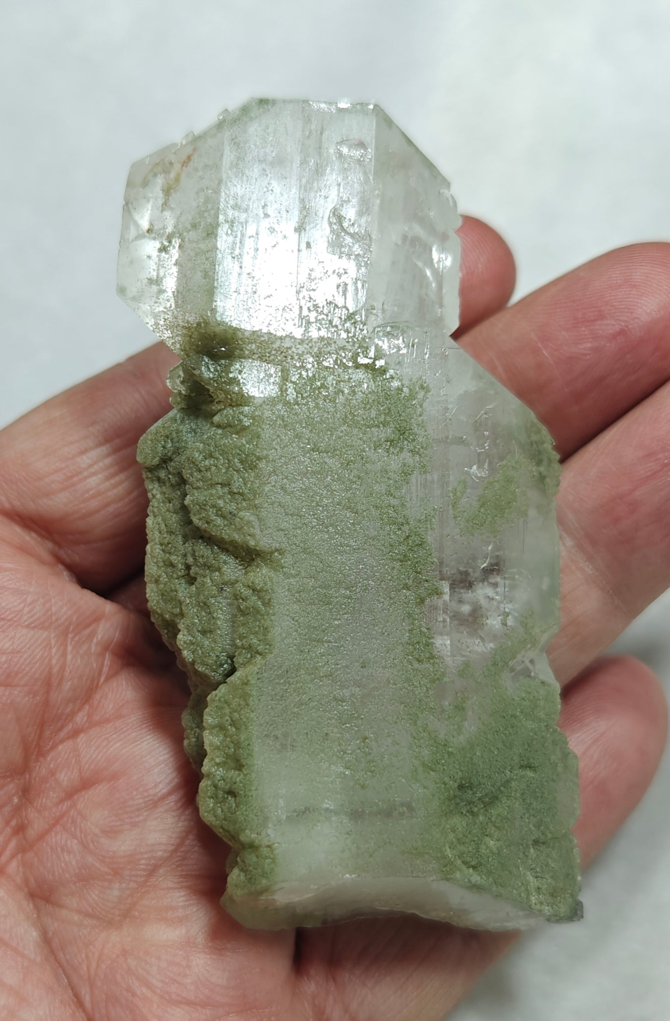 Faden/Chlorite Quartz Crystal 127 grams