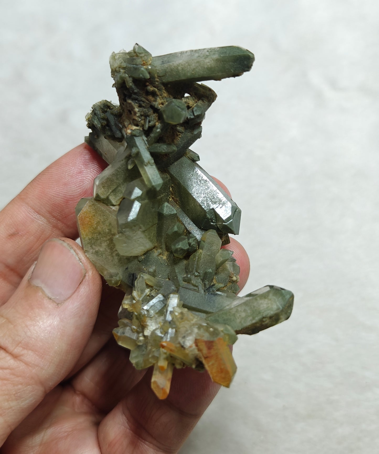 Natural Chlorite Quartz 56 grams