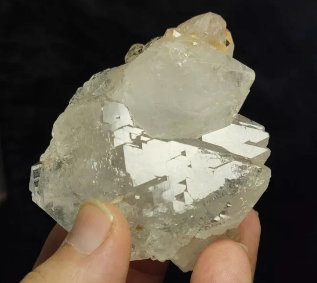 Very Aesthetic Gwindel Quartz Crystal Fully Terminated  245 grams