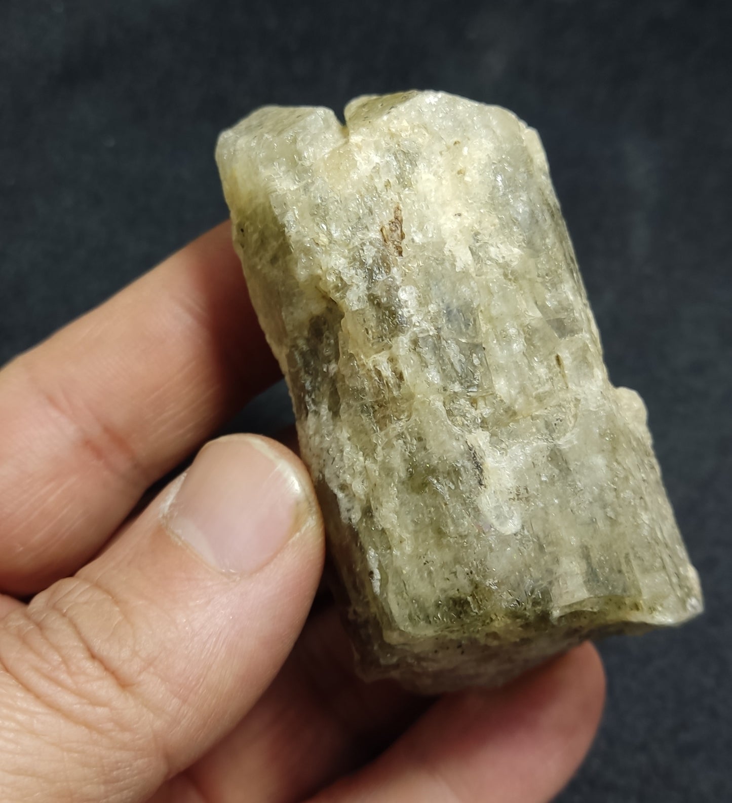 Natural Scapolite Crystal with Epidote 143 grams