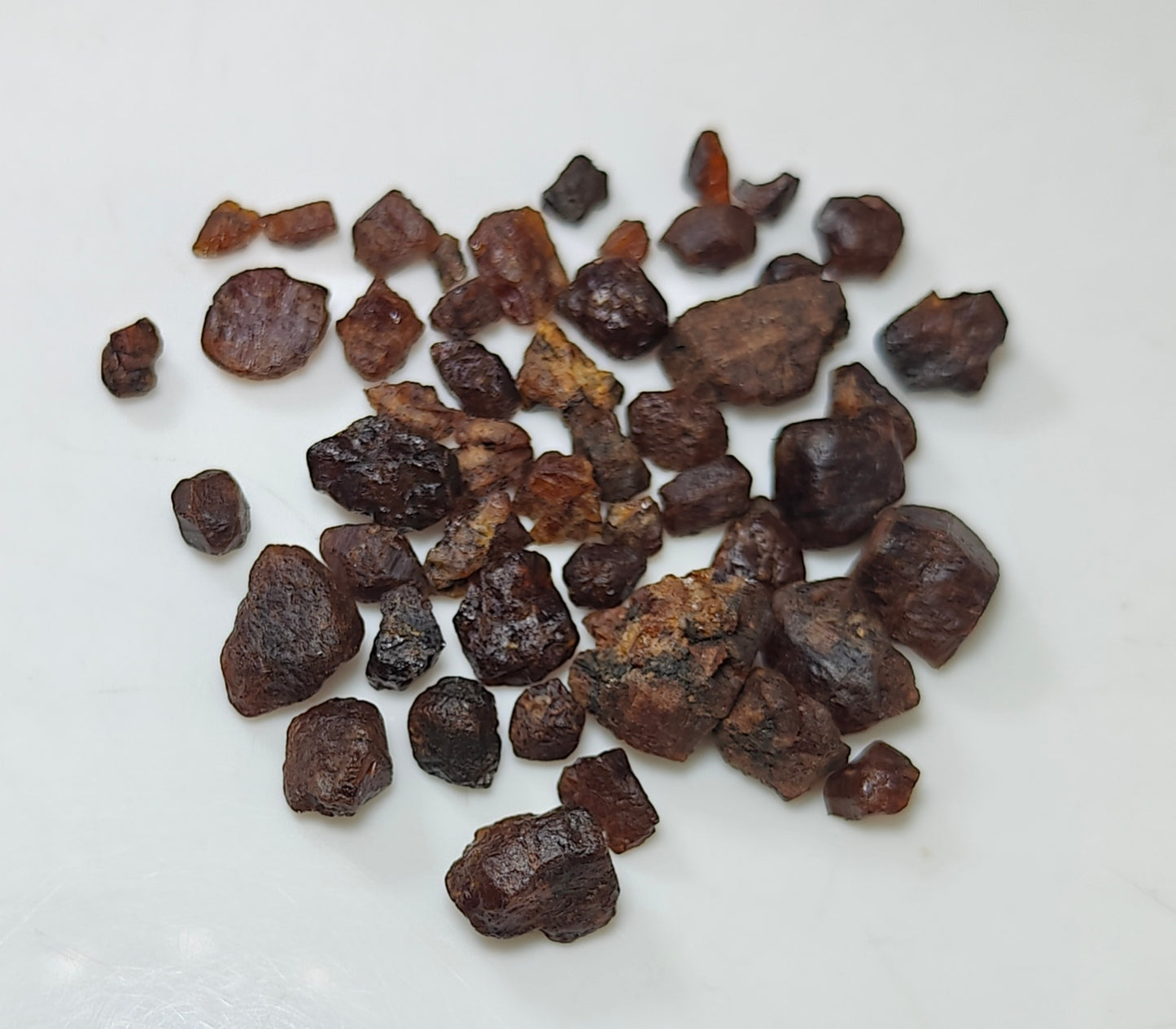 Rare parisite crystals collection 32 grams