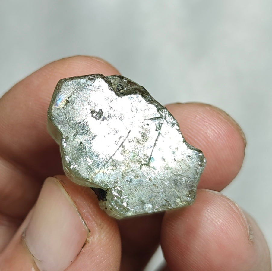 Natural green apatite crystal 16 grams