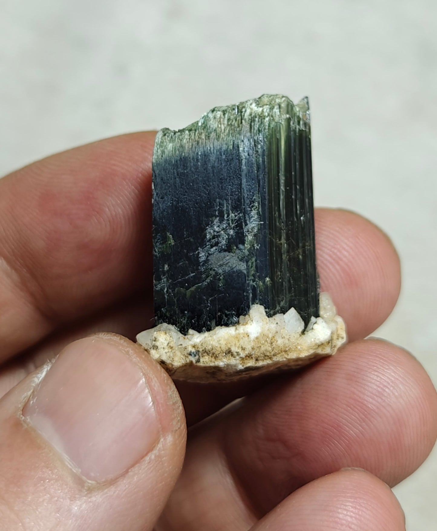 Natural aegirine crystal 84 carats