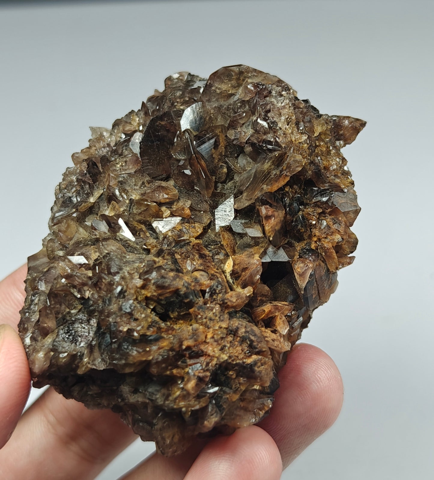 Natural axinite cluster 168 grams