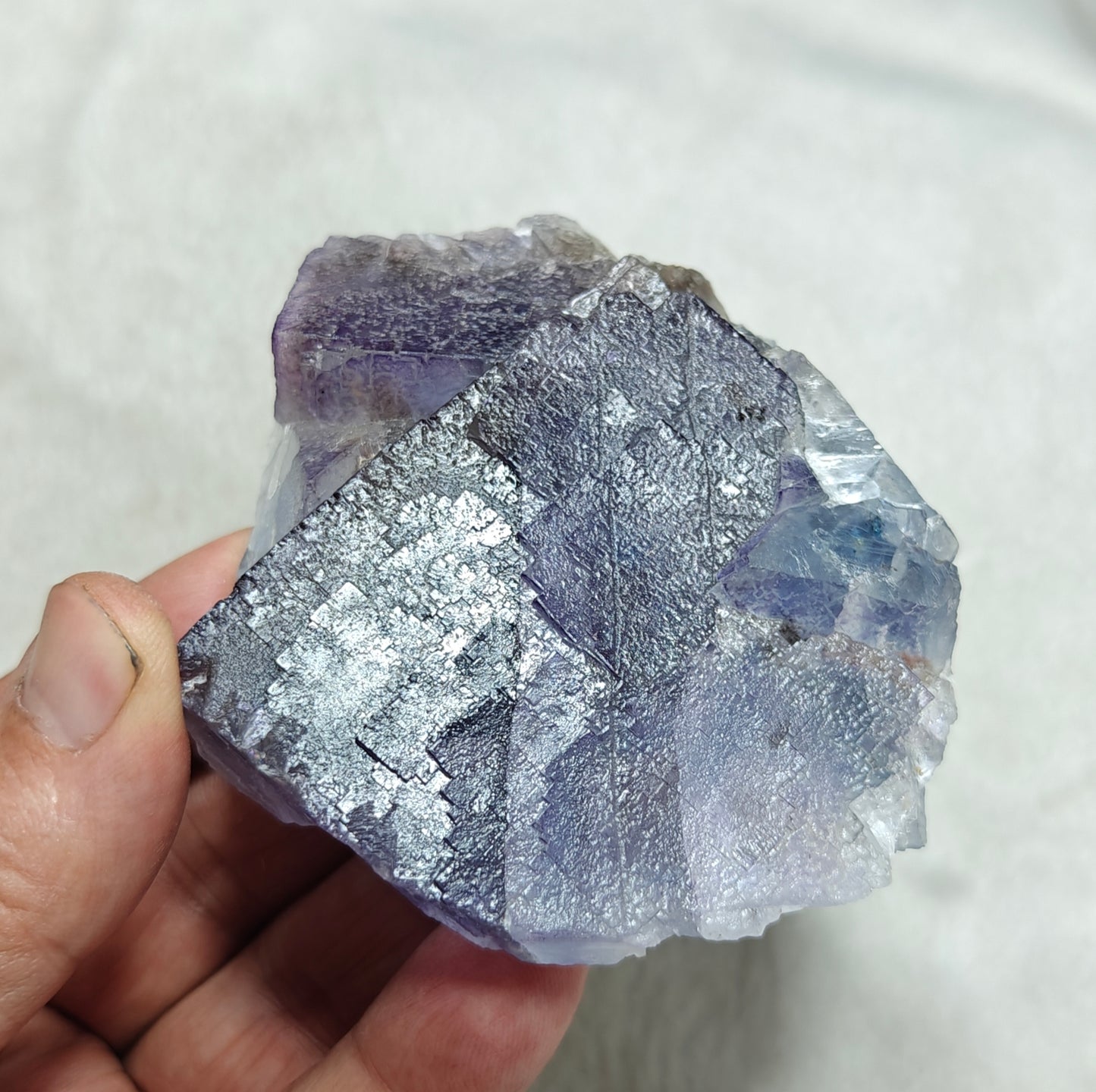 Natural purple Fluorite 289 grams